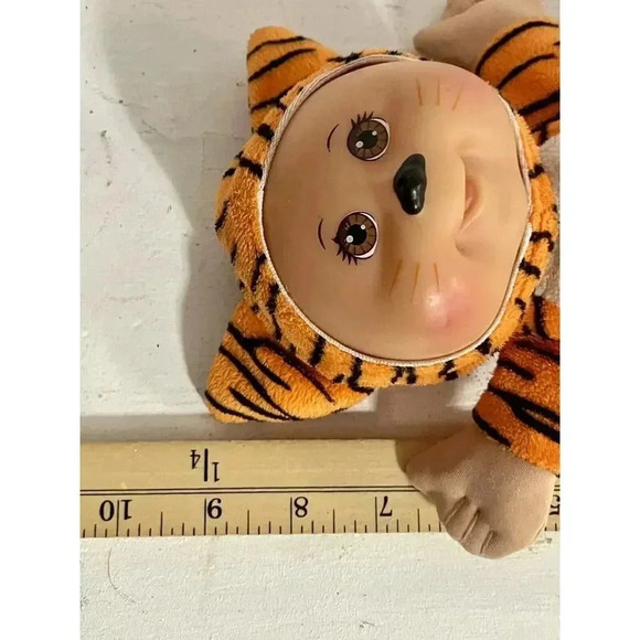2011 Cabbage Patch Kids Tiger Plush Cuties Toy Doll 9” - Picture 4 of 6